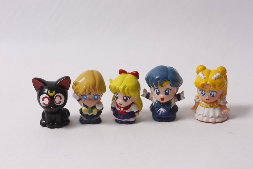 1990s Sailor Moon Japan Exclusive Finger Puppet Lot Vintage ~ 260812-WH 886